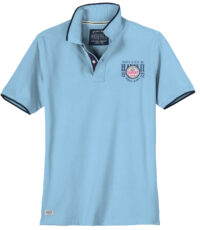 Redfield poloshirt lichtblauw Sunset Beach