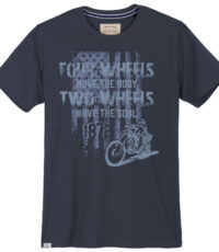 Redfield t-shirt donkerblauw Move The Soul