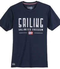 Redfield t-shirt donkerblauw Sailing