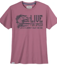 Redfield t-shirt grape Live For Speed