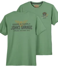 Redfield t-shirt groen Johns Garage