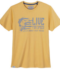 Redfield t-shirt okergeel Live For Speed