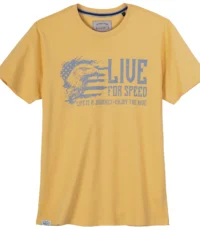 Redfield t-shirt okergeel Move The Soul