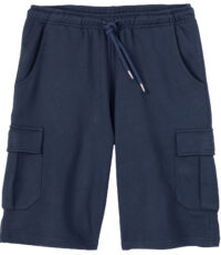 Grote maat cargo korte joggingbroek donkerblauw