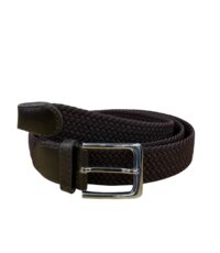Het Broekenpaleis stretch riem blauw 35mm breed