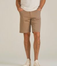 Luigi Morini 5 pocket stretch short beige