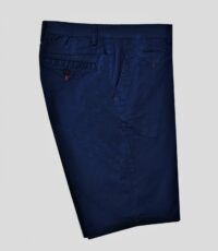 Marcello Marabotti chino stretch korte broek donkerblauw