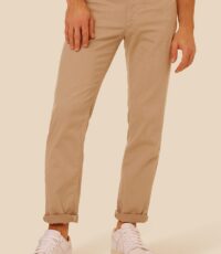 Pioneer grote maat stretch jeans beige structuur