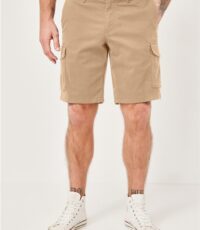Redpoint stretch cargo short beige grote maat