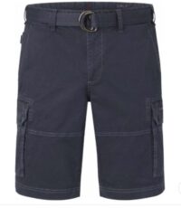 Redpoint stretch cargo bermuda donkerblauw
