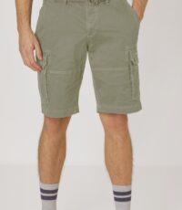 Redpoint stretch cargo bermuda groen