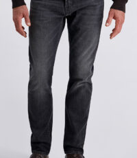 Pierre Cardin lengte maat stretch jeans donkergrijs Lyon tapered