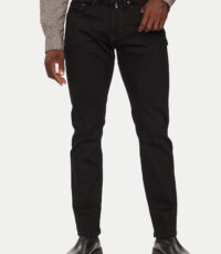 Pierre Cardin stretch jeans zwart slim fit Antibes