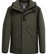 Canson winter parka jack groen met afneembare capuchon aquatex 4XL 5XL 6XL