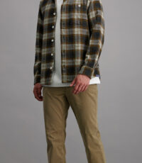 Pioneer lengte maat casual jeans camel structuur