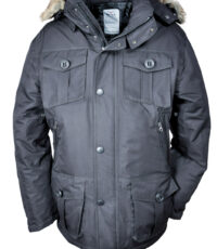 Brigg mouwlengte7 winter parka jack zwart LT t-m 4XLT