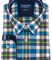 Casa Moda grote maat overhemd lange mouw diverse kleuren ruit flanel 7XL
