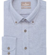 Casa Moda overhemd lichtblauw flanel