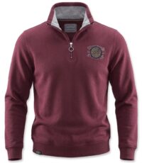 Redfield grote maat sweater bordeauxrood Superior